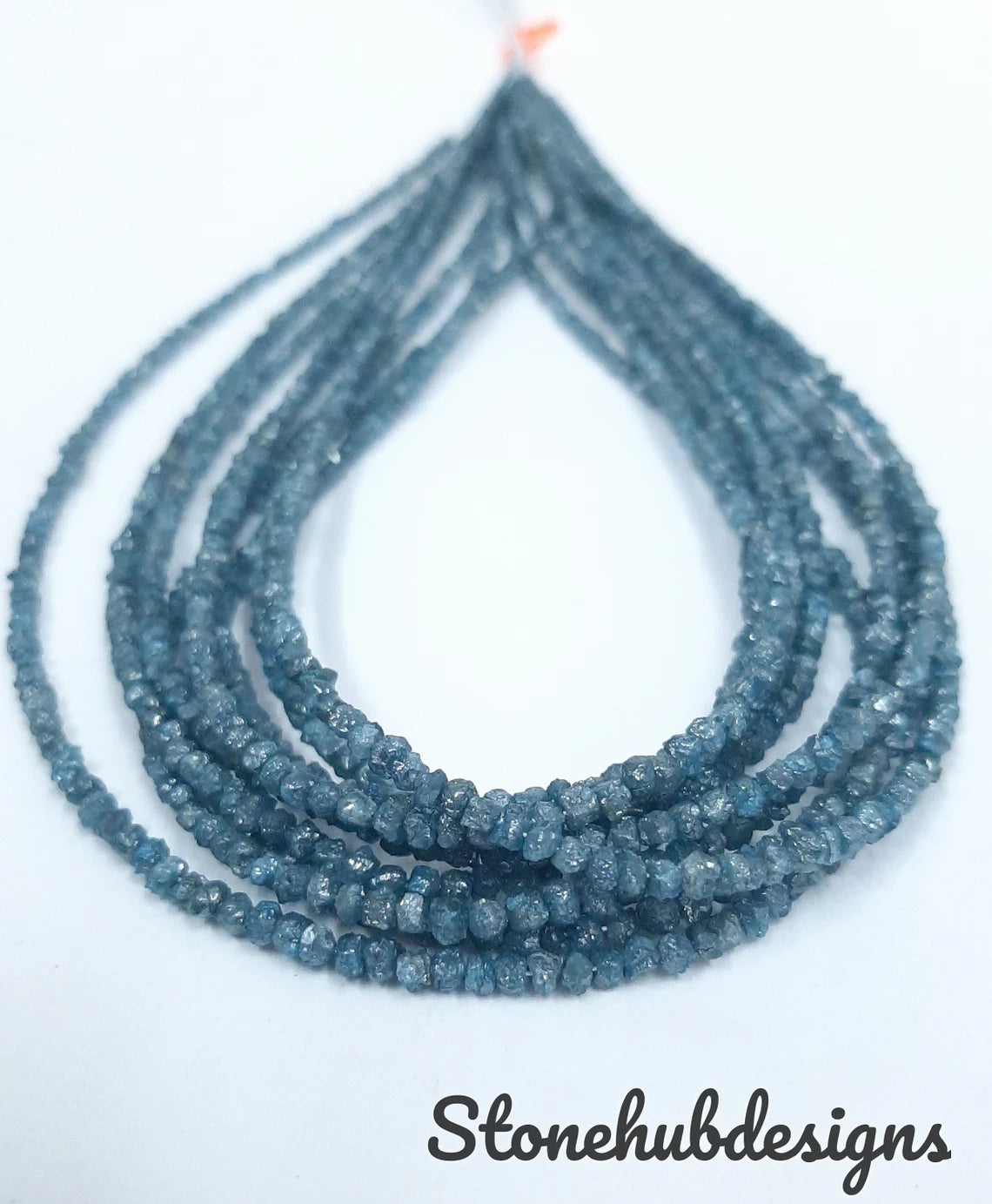 Natural Blue Diamond Raw Uncut Rough Beads, Diamond Raw Diamond Beads, Uncut Diamond Beads, Top Quality Blue Diamond Beads For Jewelry