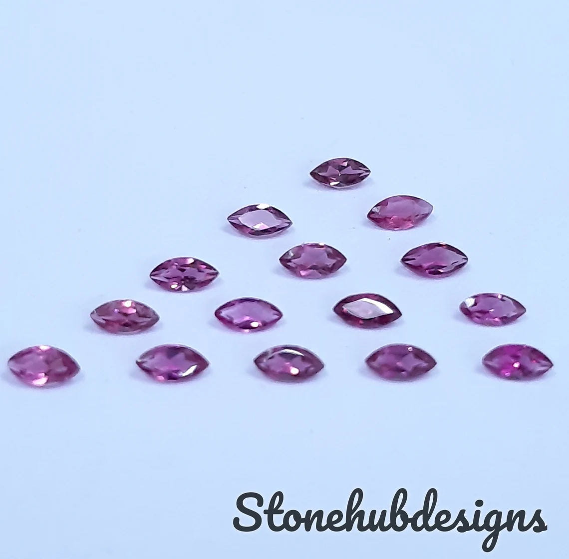 2x4MM, 2.5x5MM Natural Pink Tourmaline Faceted Marquise Cut Gemstone, AAA Pink Tourmaline Faceted Marquise Cut Fine Quality For Jewelry