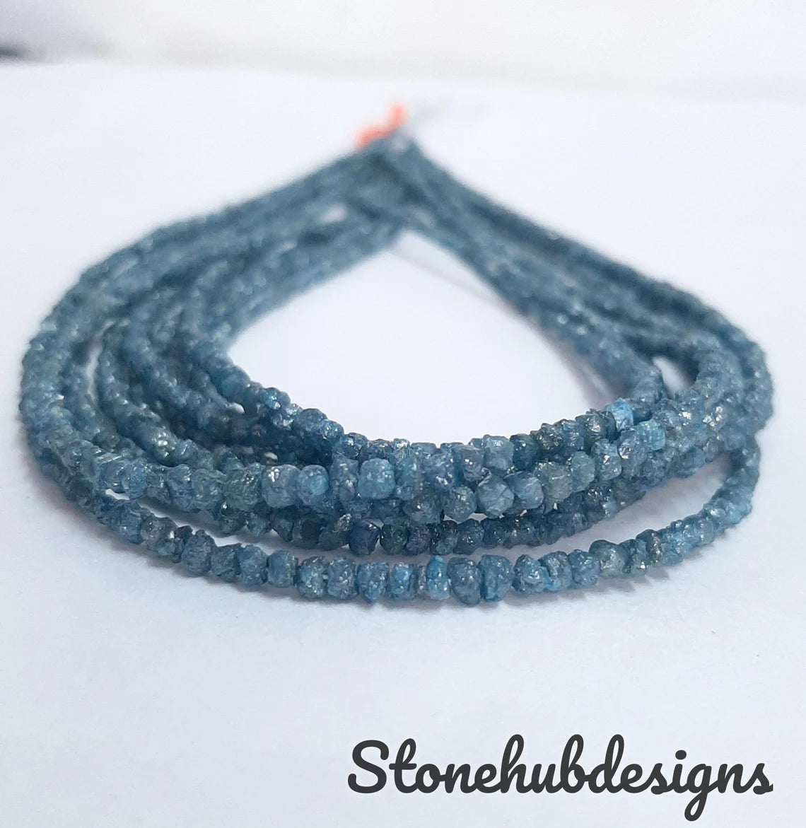 Natural Blue Diamond Raw Uncut Rough Beads, Diamond Raw Diamond Beads, Uncut Diamond Beads, Top Quality Blue Diamond Beads For Jewelry