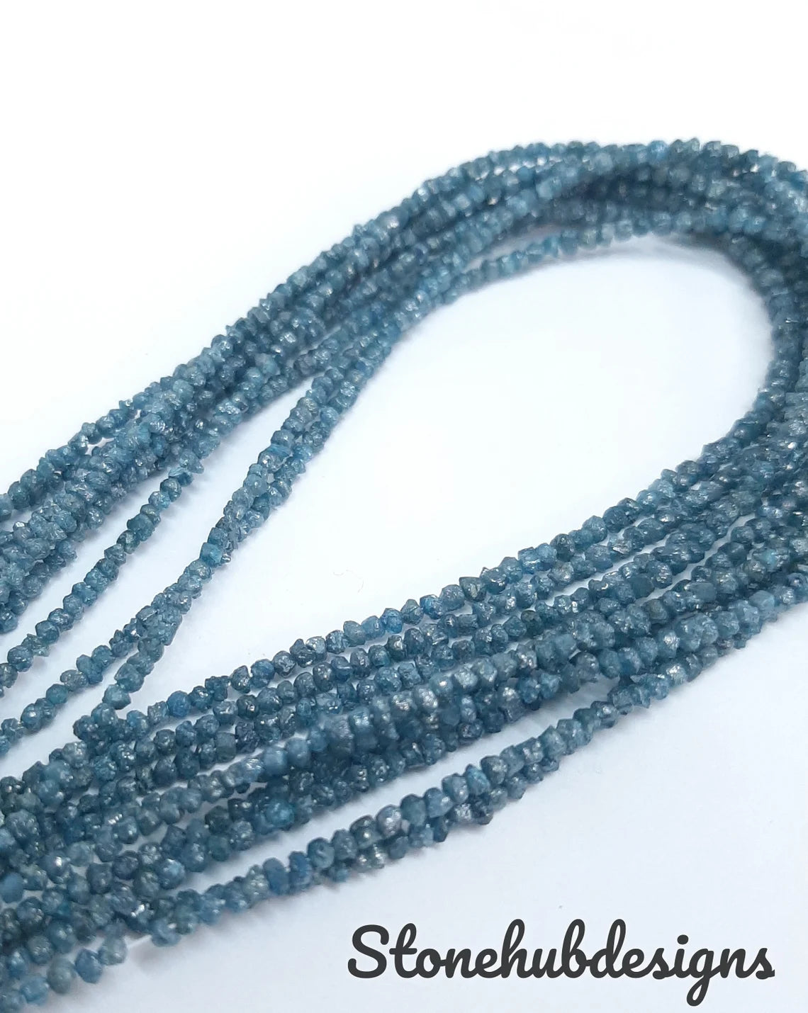 Natural Blue Diamond Raw Uncut Rough Beads, Diamond Raw Diamond Beads, Uncut Diamond Beads, Top Quality Blue Diamond Beads For Jewelry
