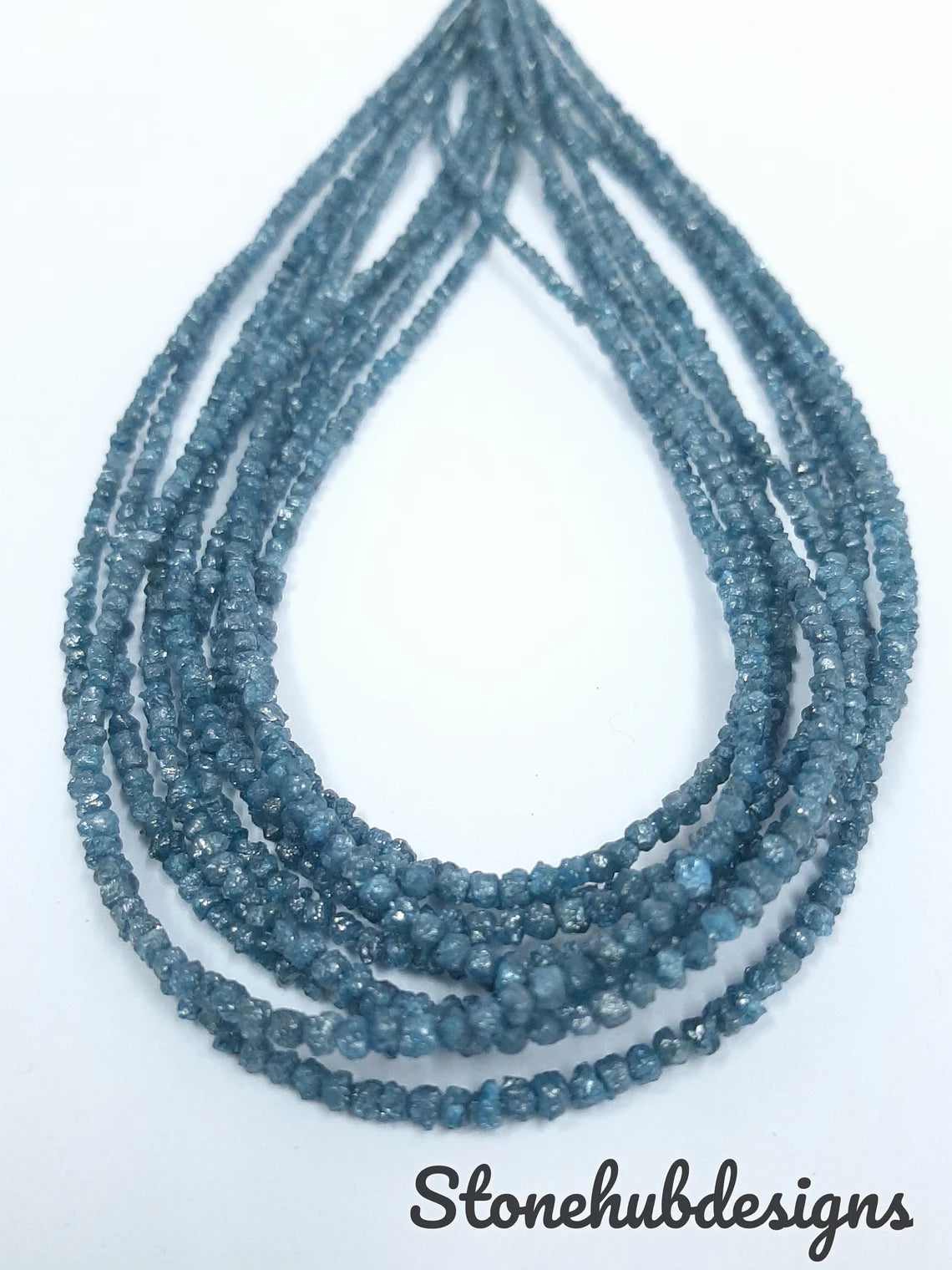 Natural Blue Diamond Raw Uncut Rough Beads, Diamond Raw Diamond Beads, Uncut Diamond Beads, Top Quality Blue Diamond Beads For Jewelry