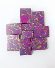 4x6MM-20x30MM Natural Purple Copper Turquoise Octagon Cabochon Gemstone, AAA Purple Copper Turquoise Cabochon Octagon Calibrated For Jewelry