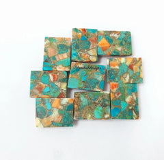 4x6MM-20x30MM Natural Oyster Copper Turquoise Octagon Cabochon Gemstone, AAA Oyster Copper Turquoise Cabochon Octagon Calibrated For Jewelry