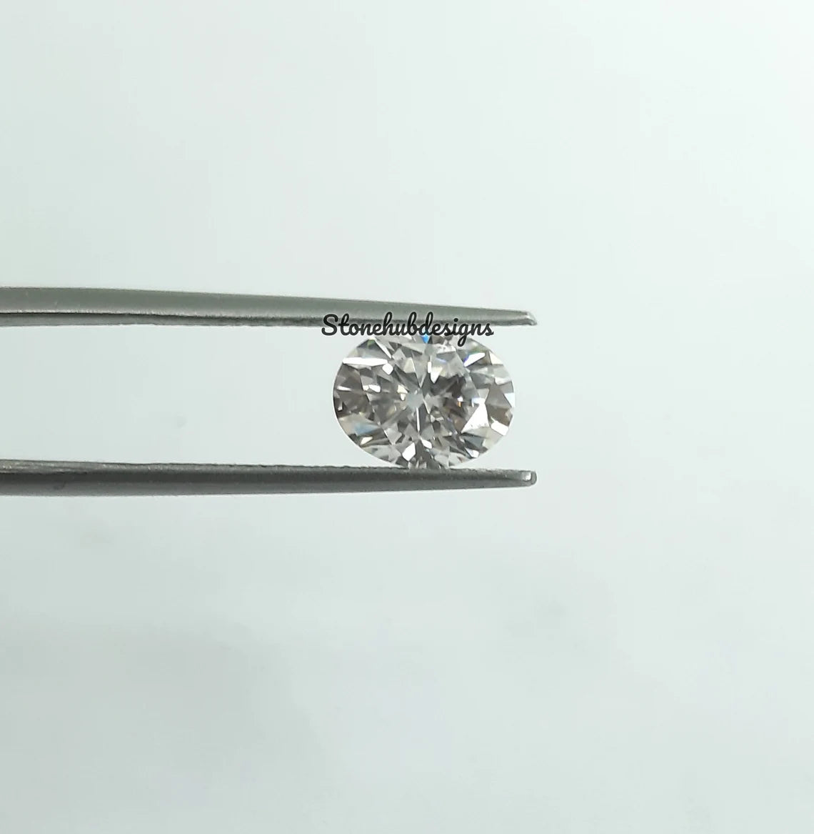 9x11MM, 10x12MM, 10x14MM Moissanite Faceted Oval Cut Stone, D Color AAA White Moissanite Faceted Oval Loose Calibrated Cut Stone For Jewelry