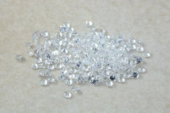 50 pieces CUBIC ZIRCONIA Faceted Round Cut Gemstone, AAA+ cubic zirconia Round 1mm, 1.10mm, 1.20mm, 1.30mm, 1.50mm, 1.75mm, 2mm for jewelry