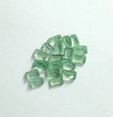 3x5MM, 4x6MM, 5x7MM Natural Mint Green Kyanite Faceted Octagon Cut Gemstone, AAA Rare Green Kyanite Octagon Cut For Jewelry