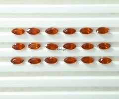 2.5x5MM, 3x6MM, 4x8MM, 5x10MM Natural Orange Kyanite Faceted Marquise Cut Gemstone, AAA Rare Orange Kyanite Marquise Cut For Jewelry