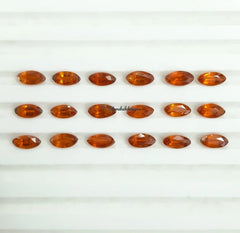 2.5x5MM, 3x6MM, 4x8MM, 5x10MM Natural Orange Kyanite Faceted Marquise Cut Gemstone, AAA Rare Orange Kyanite Marquise Cut For Jewelry