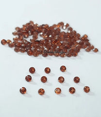 1MM, 1.50MM AAA Natural Garnet Faceted Round cut Gemstone - AAA Loose Tiny Garnet faceted Round Cut for jewelry making