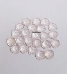 5MM, 6MM, 7MM, 8MM, 9MM, 10MM Natural Rose Quartz Faceted Heart Shape Cut Gemstone, AAA Rose Quartz Heart cut For Jewelry Making