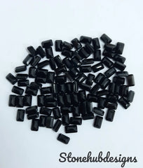 4X6MM, 5X7MM, 6X8MM, 7X9MM Natural Black Onyx faceted Octagon Cut Gemstone, AAA Quality BLACK ONYX faceted octagon cut For jewelry