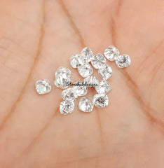 3MM, 3.5MM, 4MM, 4.5MM, 5MM, 5.50MM Moissanite Faceted Cushion White D Color VVS1 Moissanite Stone/Excellent Cut Gemstone Loose for Jewelry
