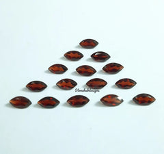 2x4MM, 2.5x5MM, 3x6MM, 4x8MM Natural Garnet Faceted Marquise Cut Gemstone, AAA Mozambique Red Garnet Marquise Cut loose Stone for Jewelry