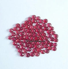 2MM, 2.50MM RUBY Faceted Round Loose Gemstone, Ruby Round Faceted Loose Gemstone, GF Ruby Faceted Loose stone for Jewelry