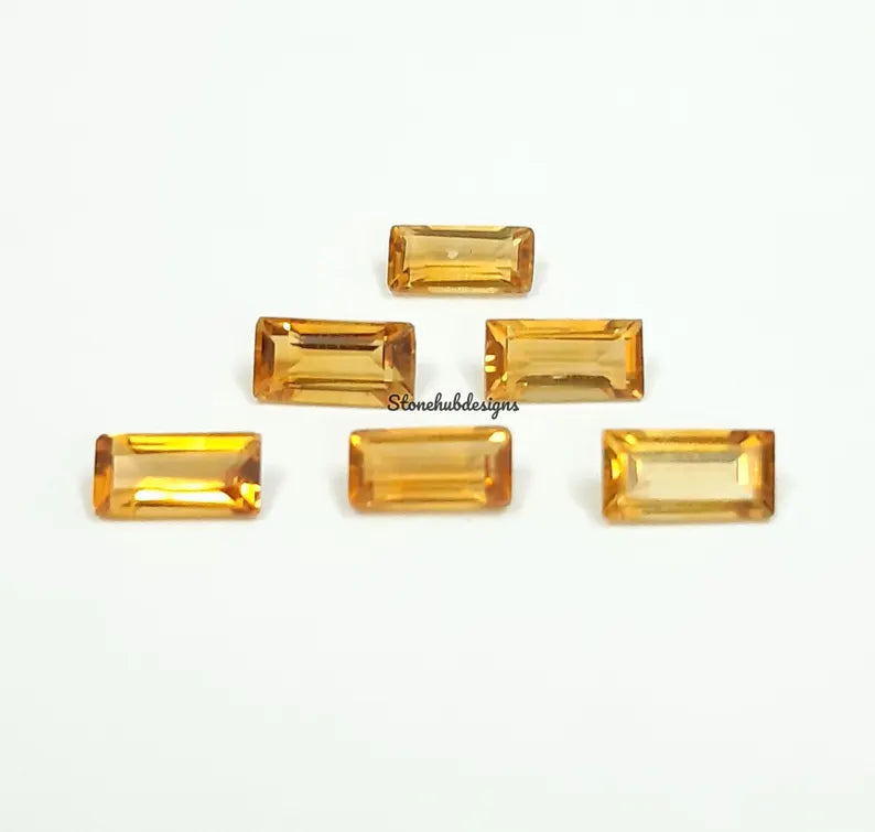 2.5x5MM, 3x6MM Natural Amethyst Faceted Baguette Cut Gemstone, AAA Quality Purple Amethyst Faceted Baguette Cut Stone For Jewelry