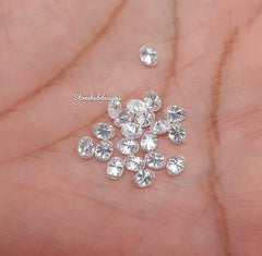 2x3MM, 2x4MM, 3x4MM Moissanite Faceted Oval Cut Gemstone, D Color AAA White Loose Moissanite Faceted Oval Loose Cut Gemstone For Jewelry
