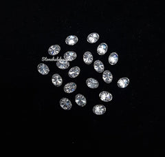 2x3MM, 2x4MM, 3x4MM Moissanite Faceted Oval Cut Gemstone, D Color AAA White Loose Moissanite Faceted Oval Loose Cut Gemstone For Jewelry